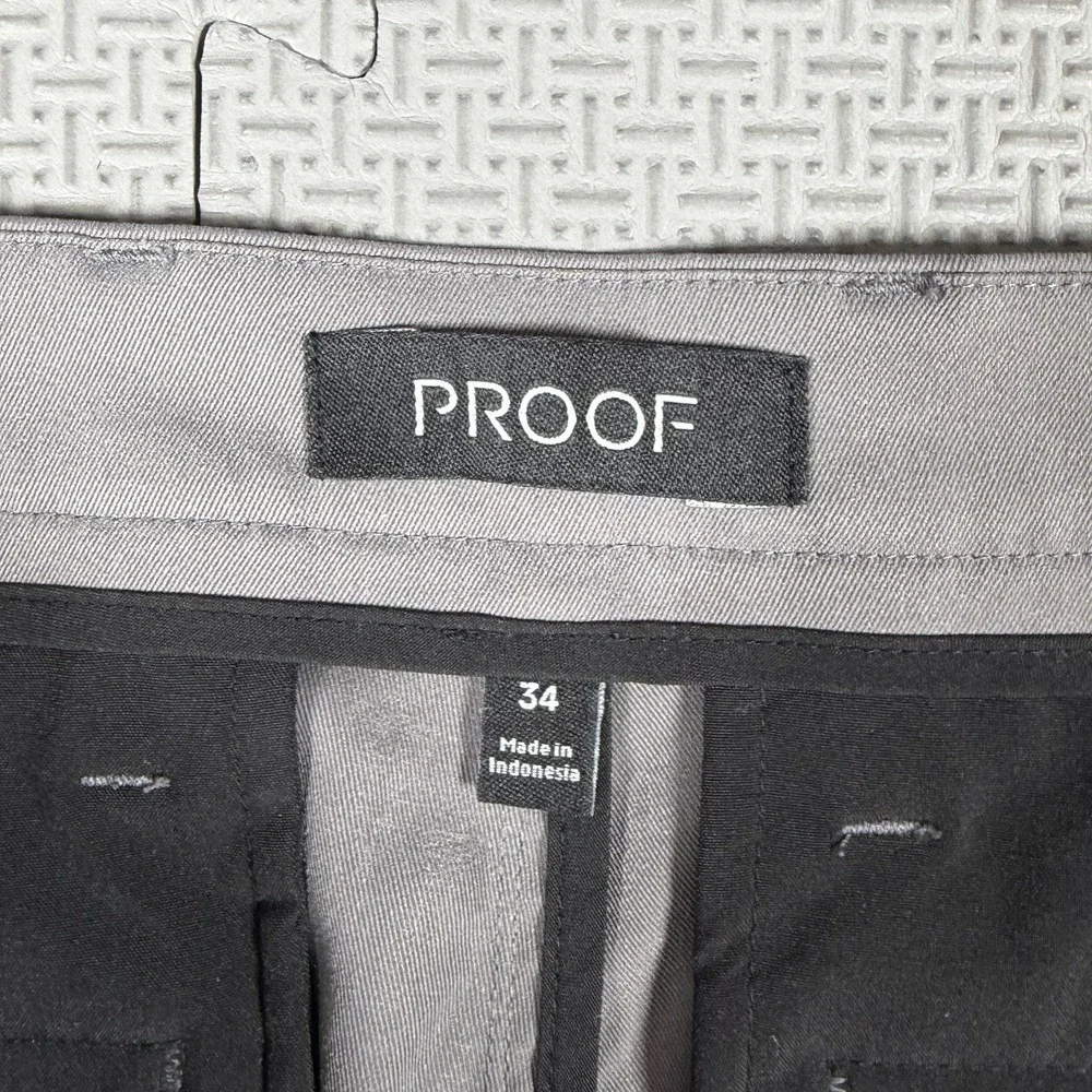 Proof Equator Hybrid Shorts Mens 34x9 Gray Drawstring Stretch Outdoor Huckberry